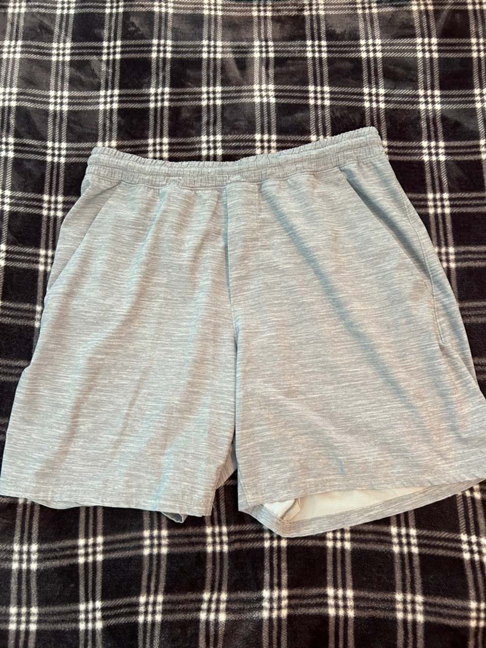 lululemon athletica Men's Athletic Shorts - Light Gray Heather